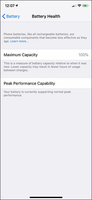 بررسی سلامت باتری آیفون کاربران iOS 11.3 به بالا
