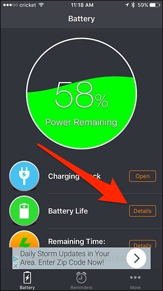 بررسی سلامت باتری آیفون برای iOS 11.2 به پایین
