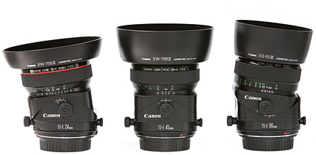 انواع لنز - لنز تیلت شیفت