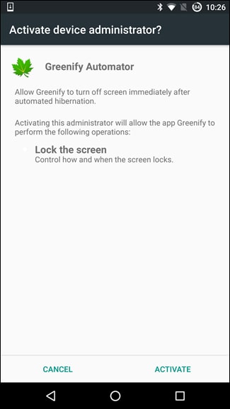 استفاده از برنامه Greenify برای افزایش عمر باتری