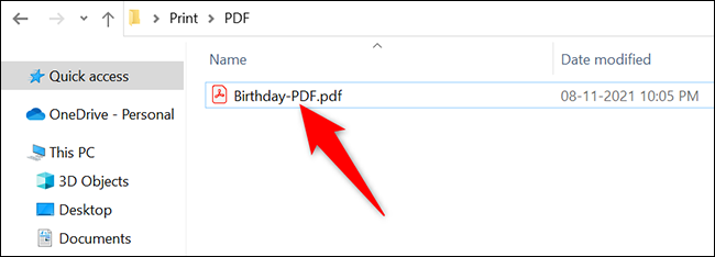 تبدیل PNG به PDF در ویندوز ۱۰ و ۱۱