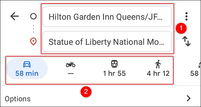آموزش ذخیره مسیر در Google Maps