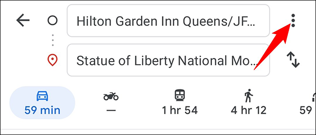 آموزش ذخیره مسیر در Google Maps