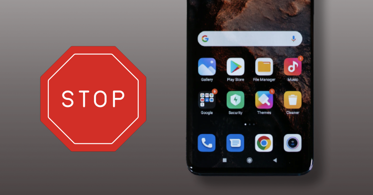 بستن برنامه های اندروید