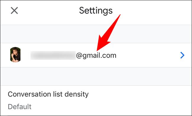 تغییر نام حساب کاربری گوگل در آیفون و آیپد