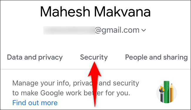 آموزش تغییر رمز جیمیل در ایفون