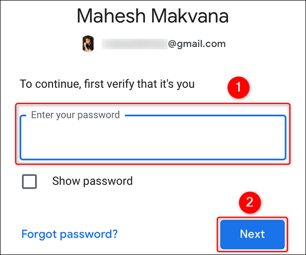 آموزش تغییر رمز جیمیل در ایفون