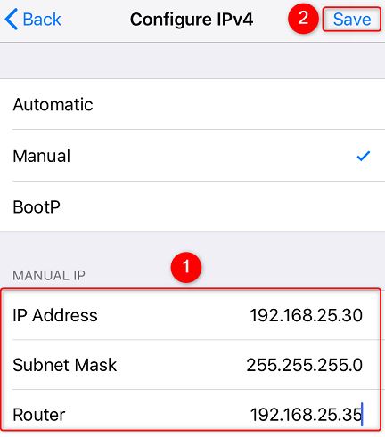 اگر روتر شما معمولا آیپی را چیزی شبیه به 192.168.1.10 میگذارد، شما آیپی خود را چیزی شبیه به 192.168.10.1 بگذارید که تا حد امکان از تزاحم و یکسان بودن آیپیها جلوگیری کنید.