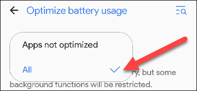 نحوه جلوگیری از توقف برنامه های بکگراند