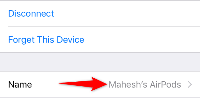 نحوه تغییر دادن اسم ایرپاد اپل