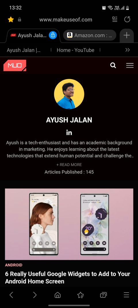 مقایسه نسخه اندروید گوگل کروم با مرورگر سامسونگ