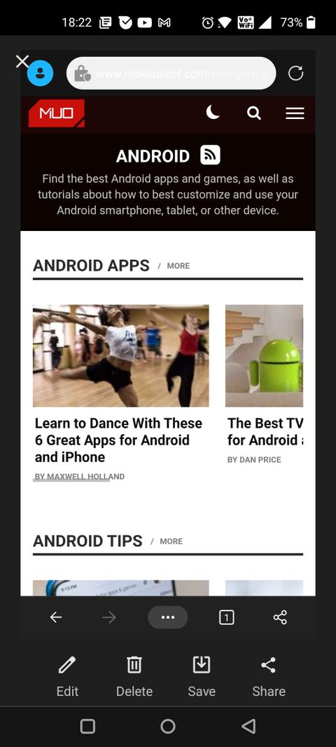 7 ویژگی برتر مرورگر Microsoft Edge در اندروید