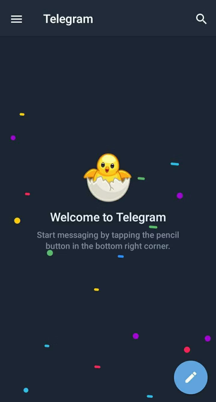 پیام رسان رمزگذاری شده تلگرام
