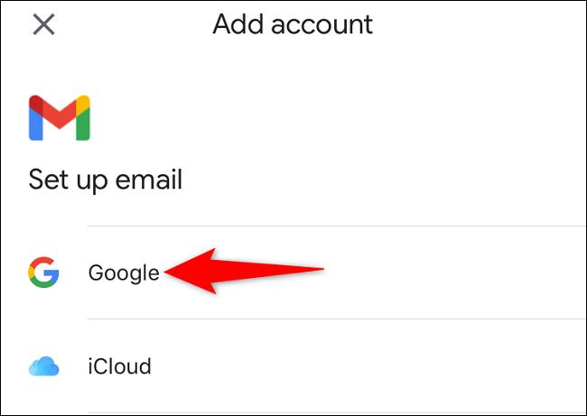 اضافه کردن جیمیل به آیفون با استفاده از اپ Gmail
