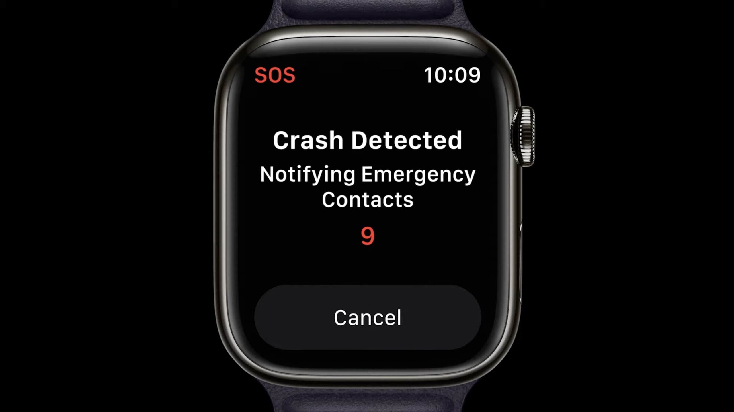 تشخیص تصادف در اپل واچ