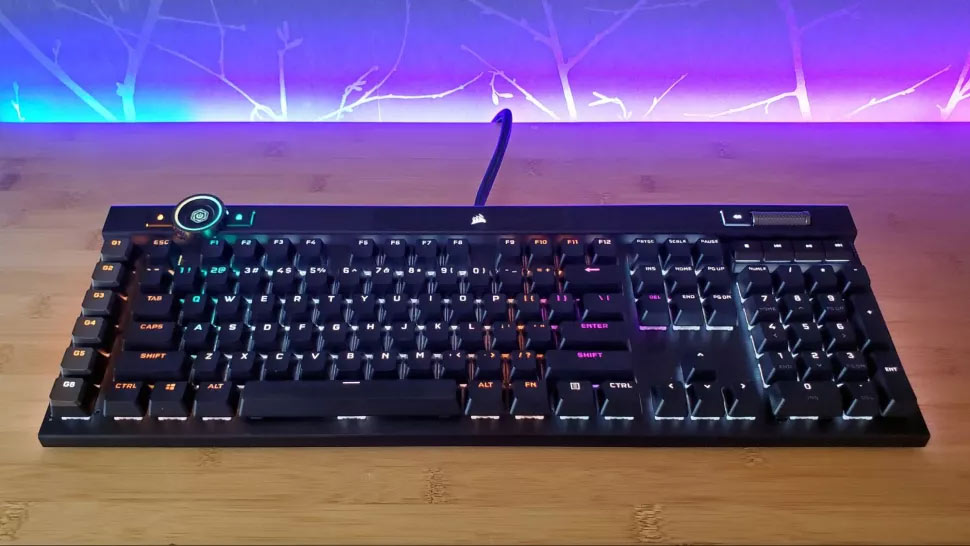 بهترین کیبوردهای گیمینگ Corsair-K100-RGB