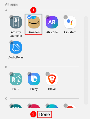 آموزش تصویری مخفی کردن برنامه در گوشیهای سامسونگ