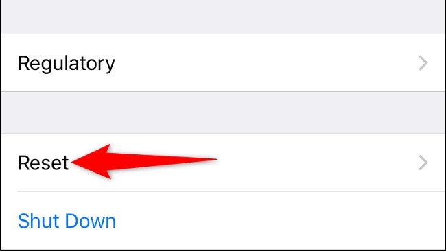 مراحل بازنشانی تمام تنظیمات کارخانه در آیفون