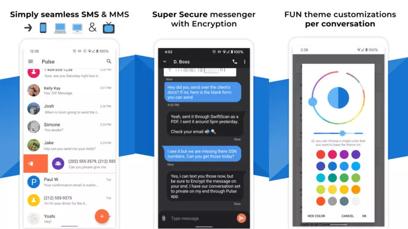با بهترین برنامه پیامک اندروید آشنا شوید: Pulse SMS!