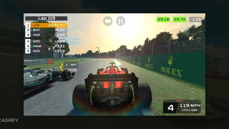 بازی F1 Mobile Racing