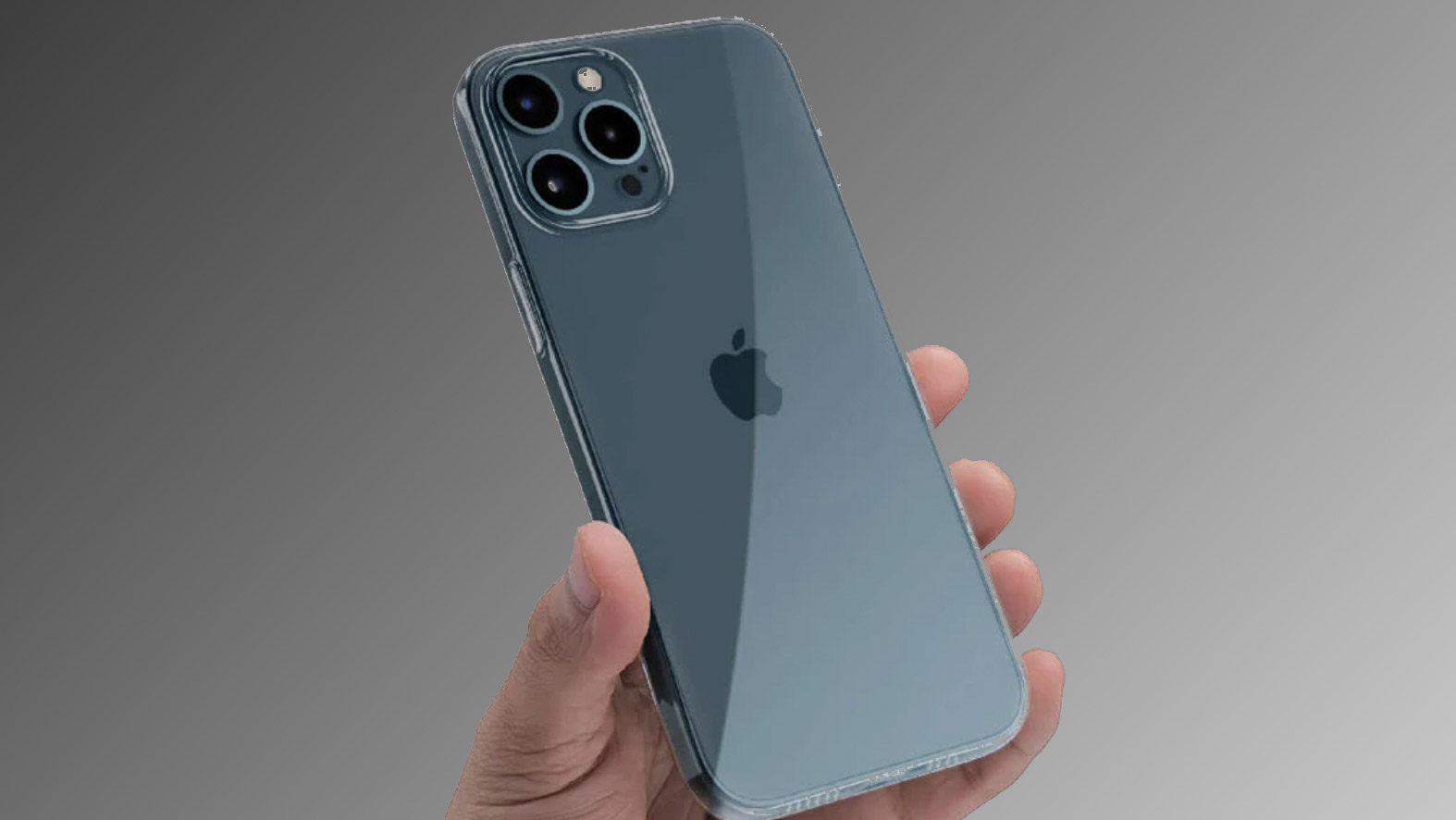 آیفون دارای قاب شفاف