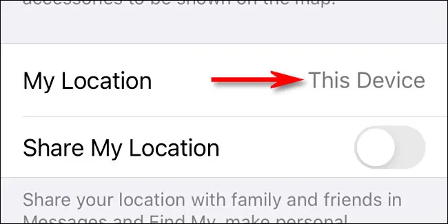 نحوه تنظیم موقعیت مکانی Find My در محصولات اپل