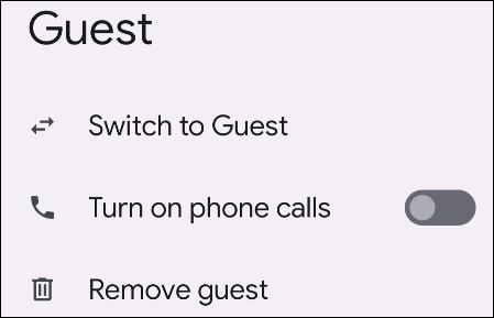 فعالسازی حالت مهمان در گوشیهای Google Pixel