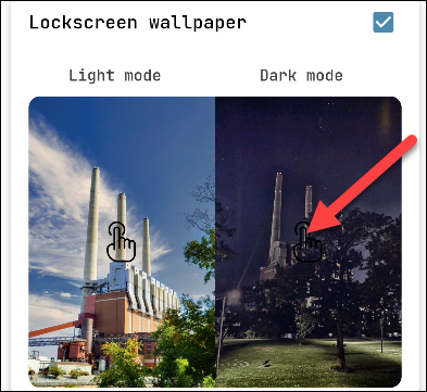 مرحله چهارم تغییر خودکار والپیپر در اندروید