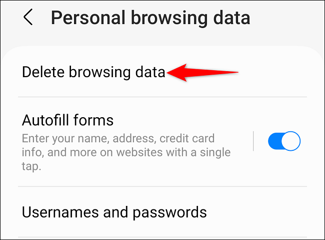مراحل پاک کردن حافظه کش مرورگر اینترنت در تلفن سامسونگ