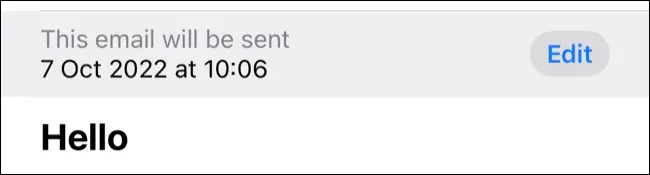 نکاتی در رابطه با برنامهریزی ایمیلها در آیفون