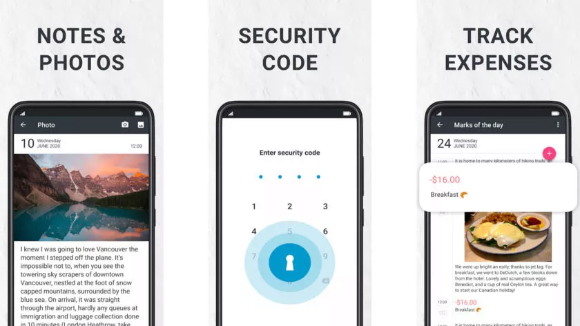 اپلیکیشن خاطرات Universum