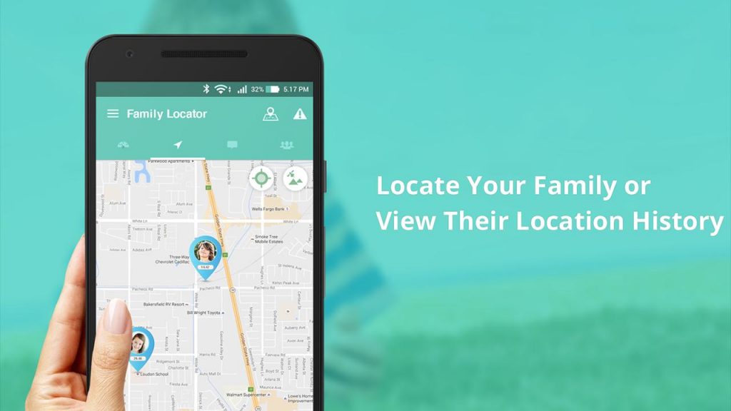 Carrier family locator apps