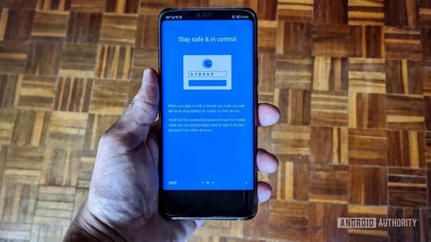 واژهنامه احراز هویت دو مرحلهای