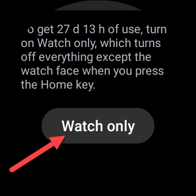 فعال سازی Watch Only در ساعتهای سامسونگ گلکسی
