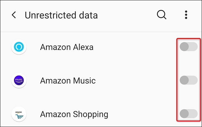 خاموش کردن ذخیره اینترنت همراه در گوشیهای OnePlus
