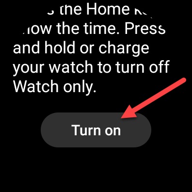 فعال کردن حالت Watch Only