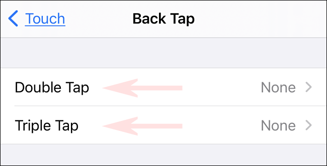 گرفتن اسکرین شات در آیفون ۱۴ با استفاده از Back iPhone
