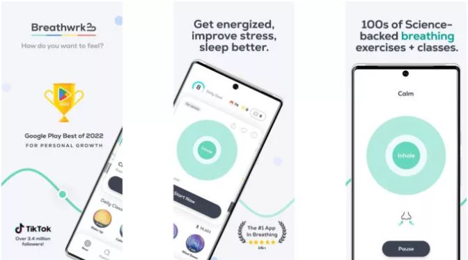 برنامه Breathwrk