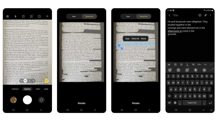 استخراج متن از یک عکس