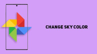 آموزش سریع و آسان تغییر رنگ آسمان در Google Photos