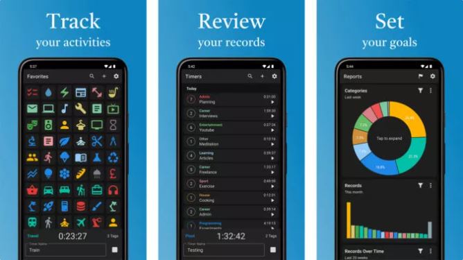برنامه جدید Pivot: Time Tracker