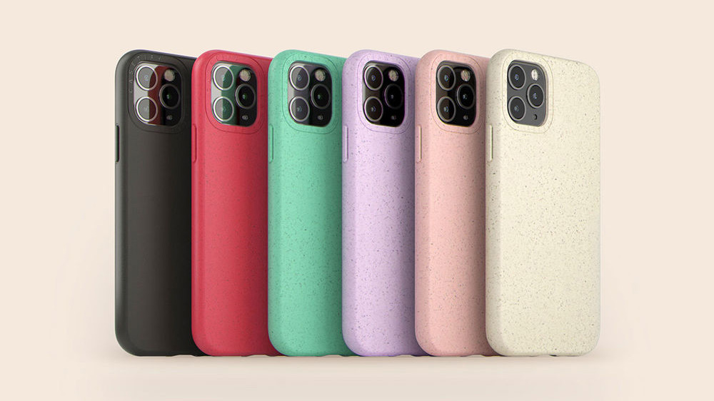 قاب گوشی ساخته شده با مواد قابل کمپوست