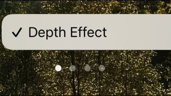 ویژگی Depth Effect در iOS 16