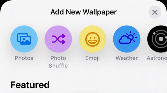نمایش والپیپر در صفحه قفل گوشی آیفون