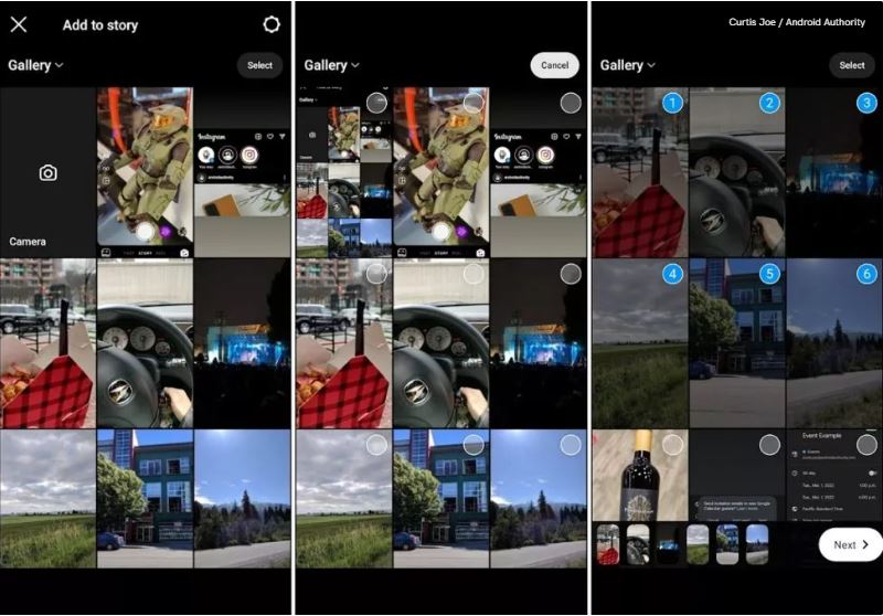 روش Layout قرار دادن چندین عکس در اینستاگرام