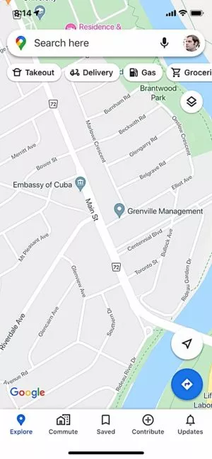 اشتراک گذاری لوکیشن در گوگل مپ اندروید و iOS