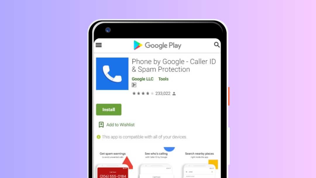 نصب برنامه Google Phone در گوشیهای اندروید دیگر