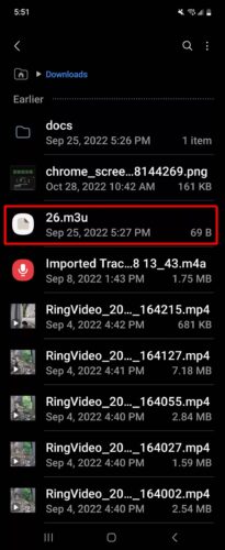 حذف فایل‌های دانلود شده در اندروید با استفاده از برنامه Samsung My Files