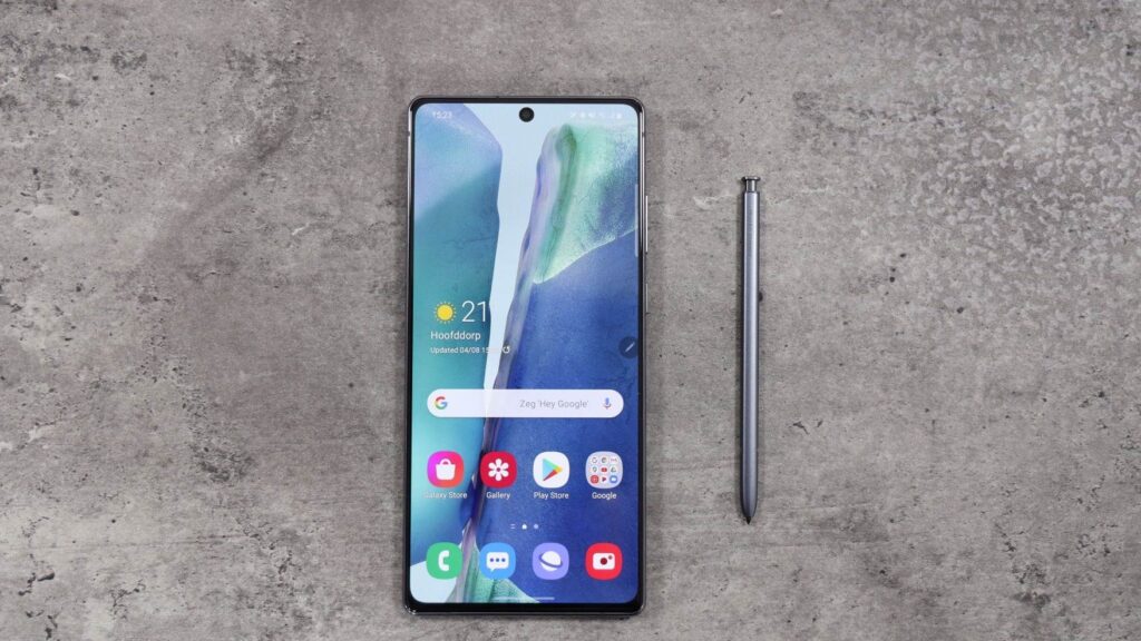 حل مشکل خستگی چشم و سردرد از صفحه نمایش گلکسی نوت ۲۰ سامسونگ