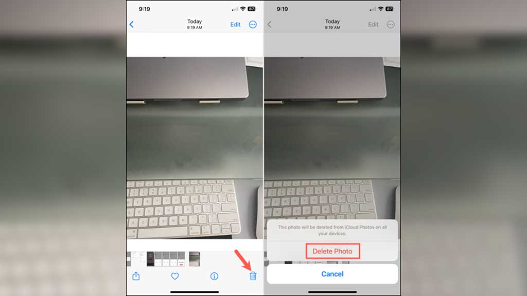آموزش حذف تصاویر از iCloud با استفاده از آیفون یا آیپد